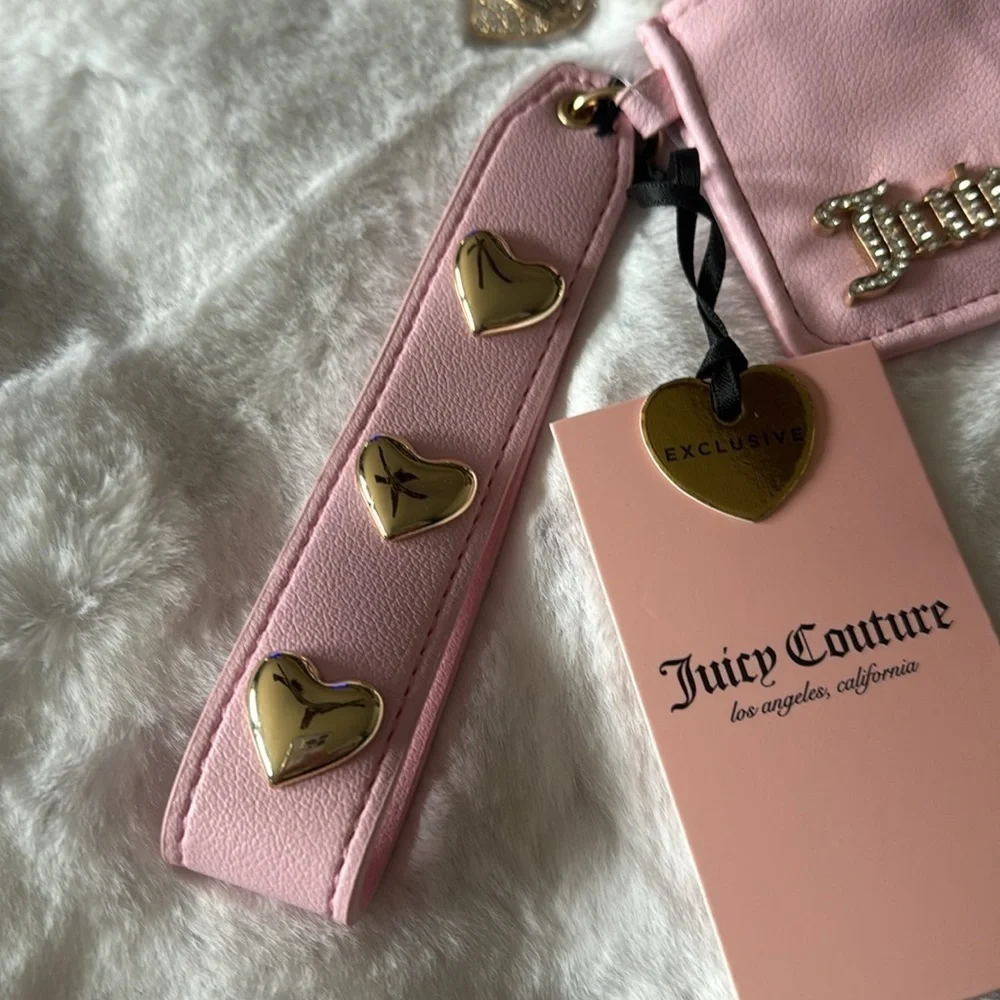 💖💖Juicy Couture  starstruck elongated Light Pink Card Holder 💖💖